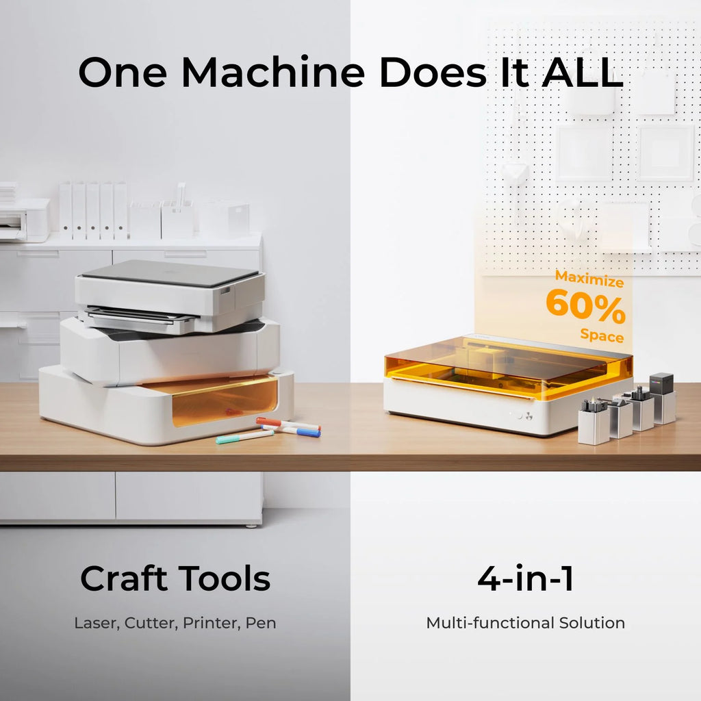 [Pre-Order] xTool M1 Ultra: The World's First 4-in-1 Craft Machine - Deluxe Bundle