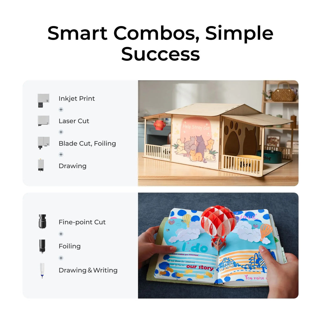 [Pre-Order] xTool M1 Ultra: The World's First 4-in-1 Craft Machine - Deluxe Bundle